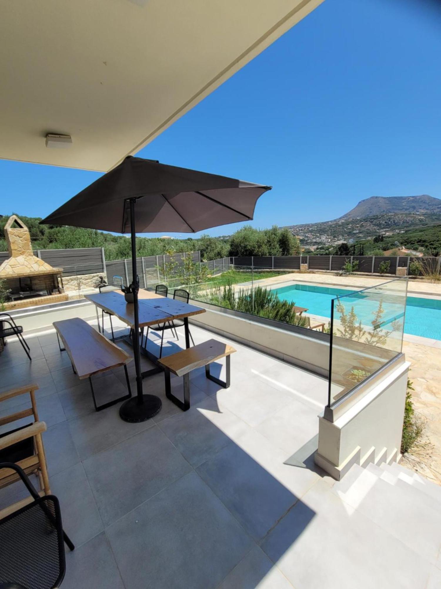 אלמירידה Horizon Villa Almyrida מראה חיצוני תמונה
